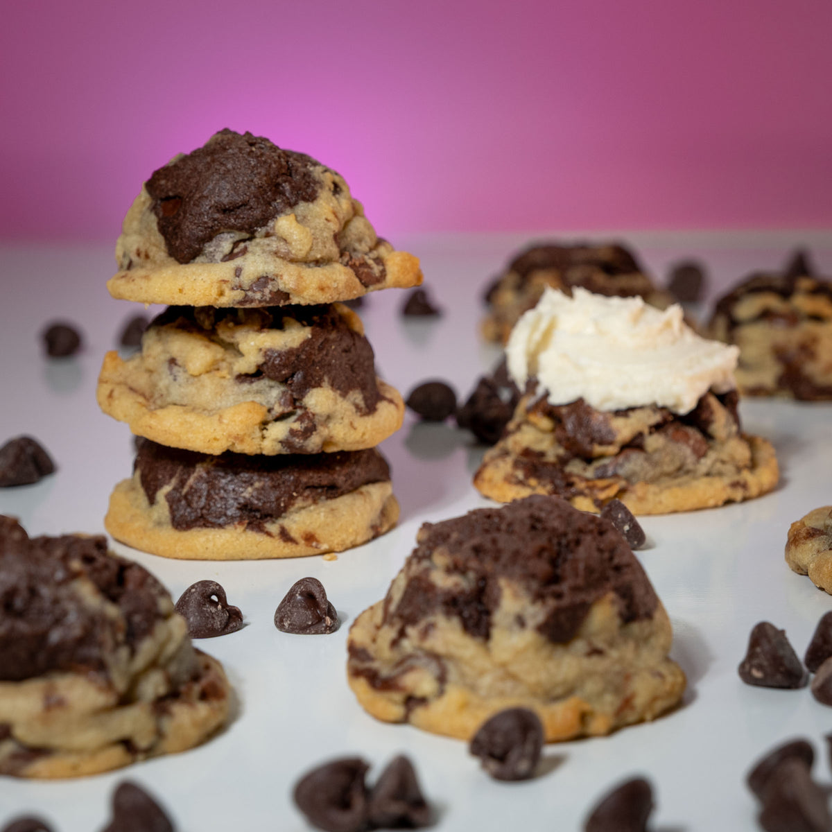 Brookie + Buttercream Cookie Dippers