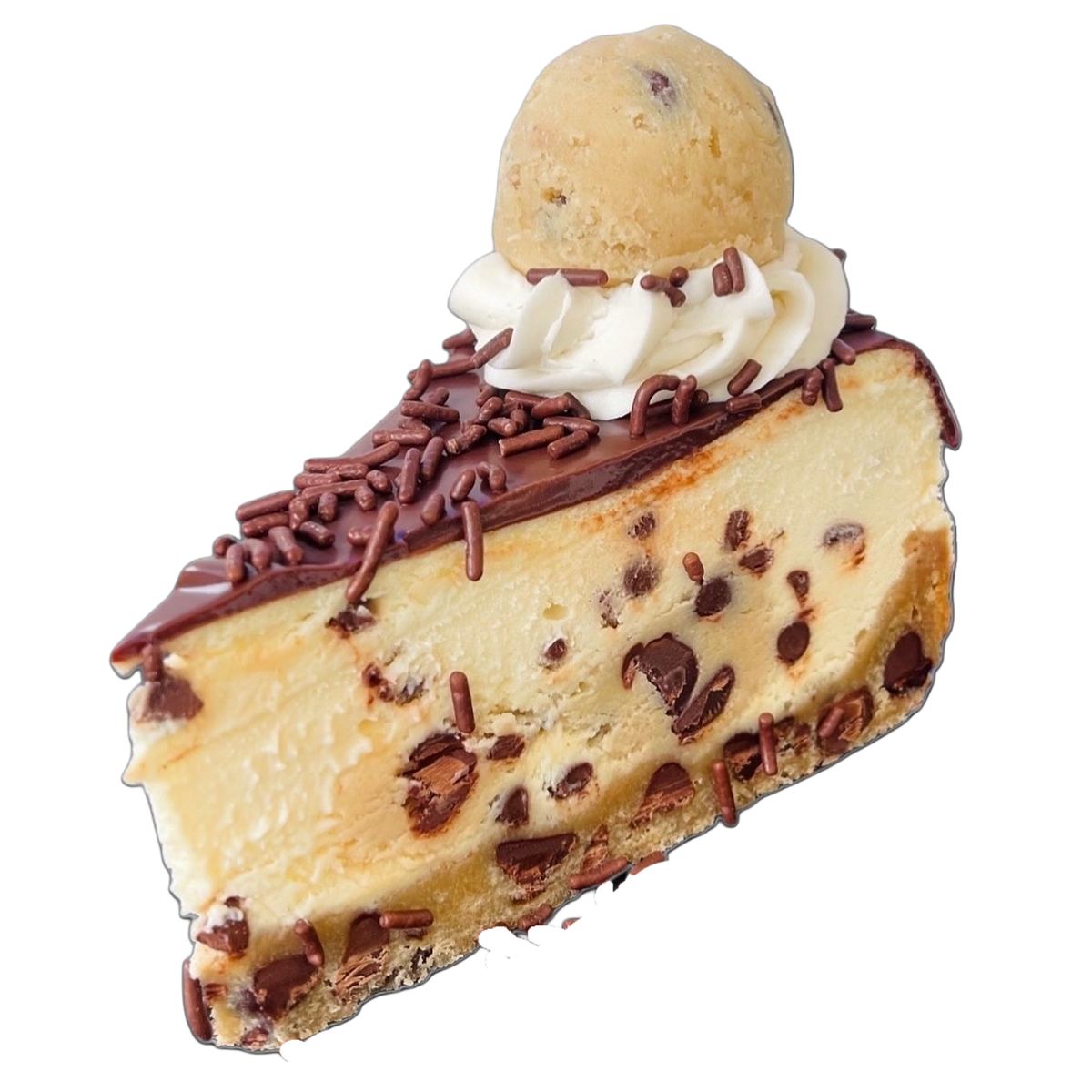 Cookie Dough Cheesecake - Single Slice