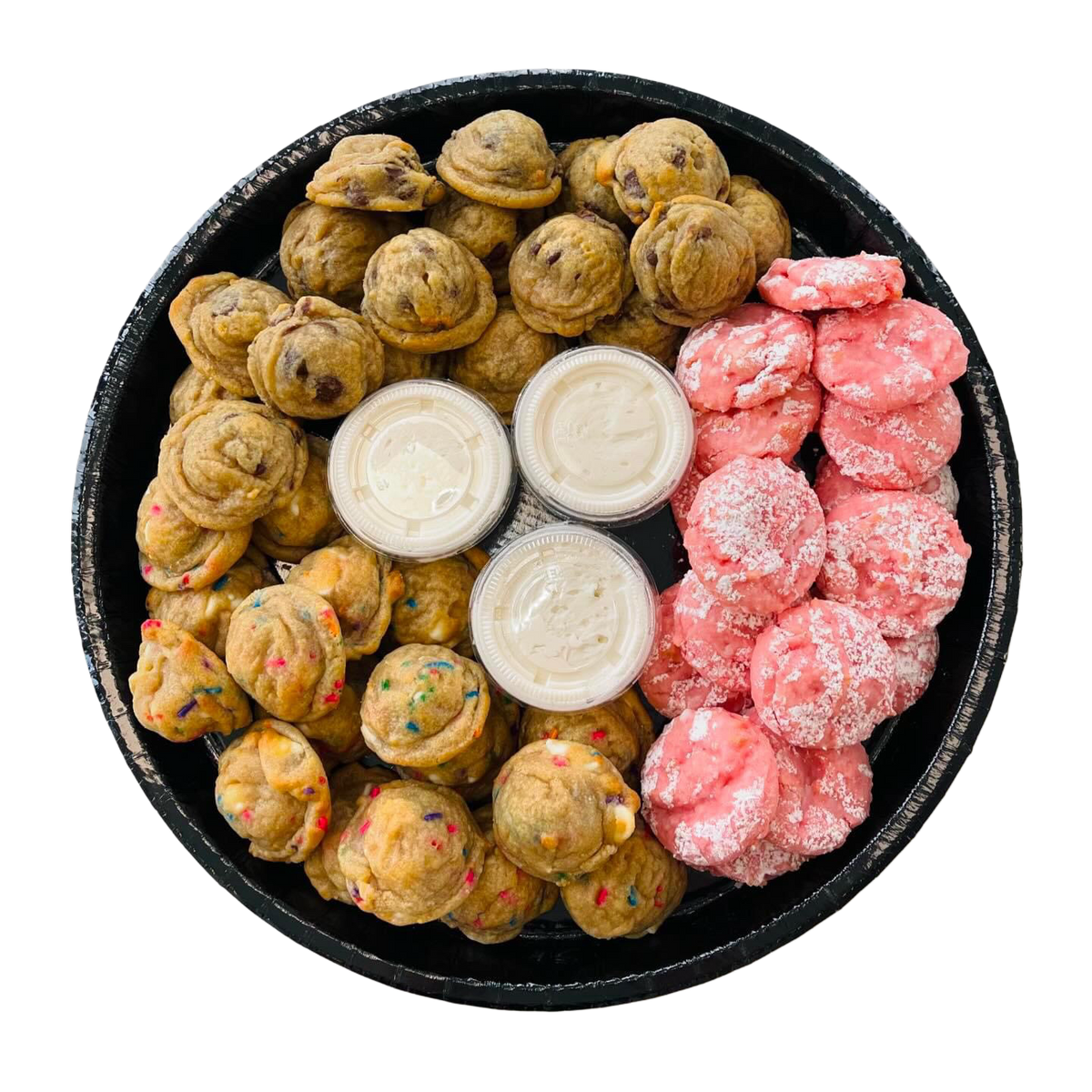 Mini Cookies Platter With Buttercream Shots