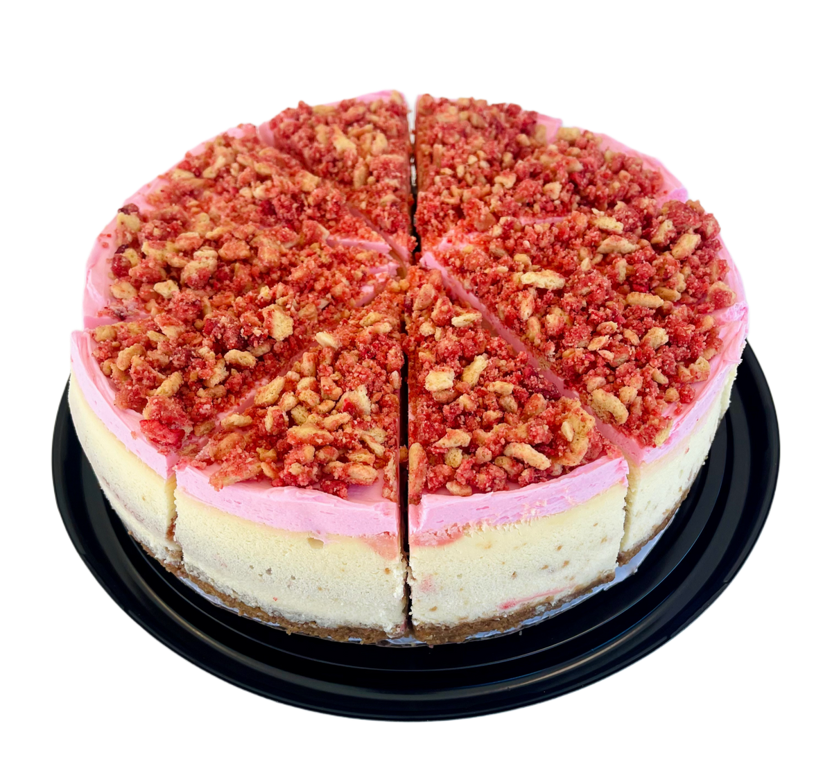 Strawberry Crunch Cheesecake